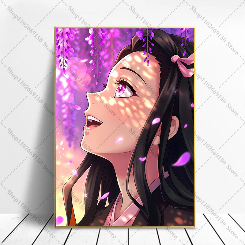 애니메이션 창의적인 그림 홈 데코 액세서리 데몬 슬레이 - Picture Frame 리뷰 및 가격