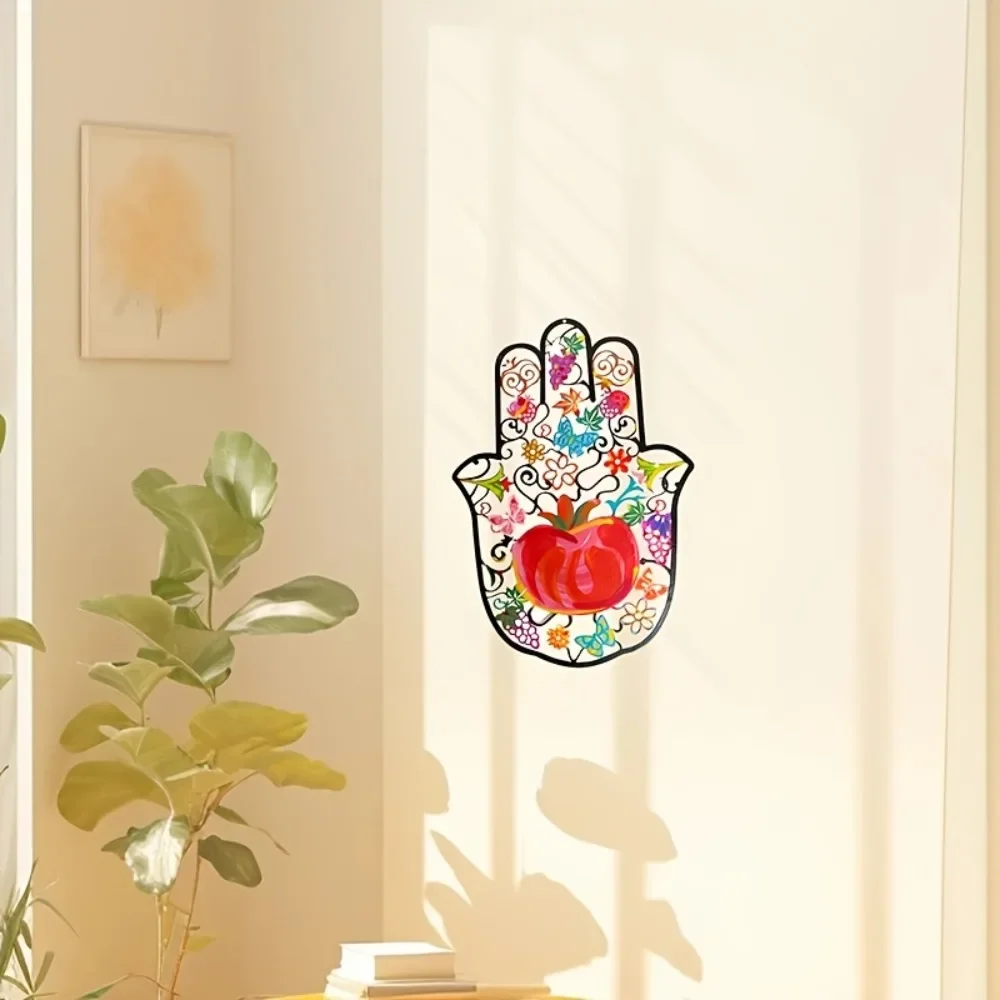 CIFBUY 함사 손 모양의 금속 벽 장식, 다채로운  - Wall Art 리뷰 및 가격