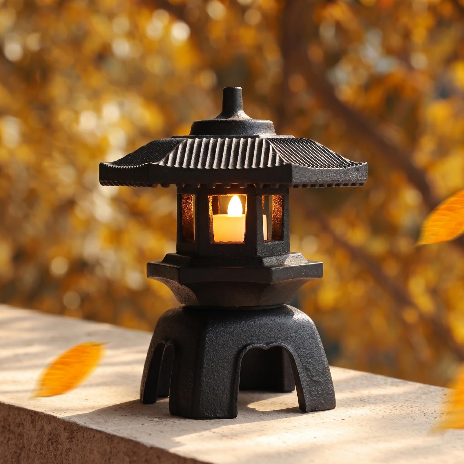 주철 랜턴 테이블탑 캔들 홀더 빈티지 장식 랜턴 독서  - Candle Holder Decor 리뷰 및 가격