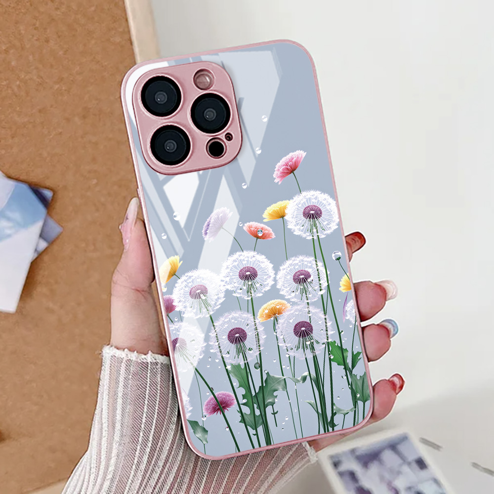 연꽃 꽃무늬 아이폰 16 프로 케이스 아이폰 17 14 - Vase Decor 리뷰 및 가격