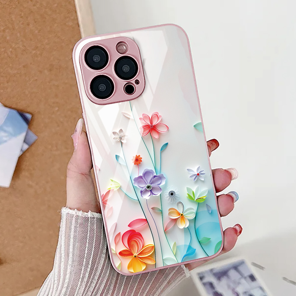 연꽃 꽃무늬 아이폰 16 프로 케이스 아이폰 17 14 - Vase Decor 리뷰 및 가격