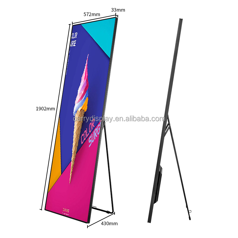 WiFi 4G 제어 P2.5 실내형 스탠딩 LED 미러 - Decorative Mirror 리뷰 및 가격