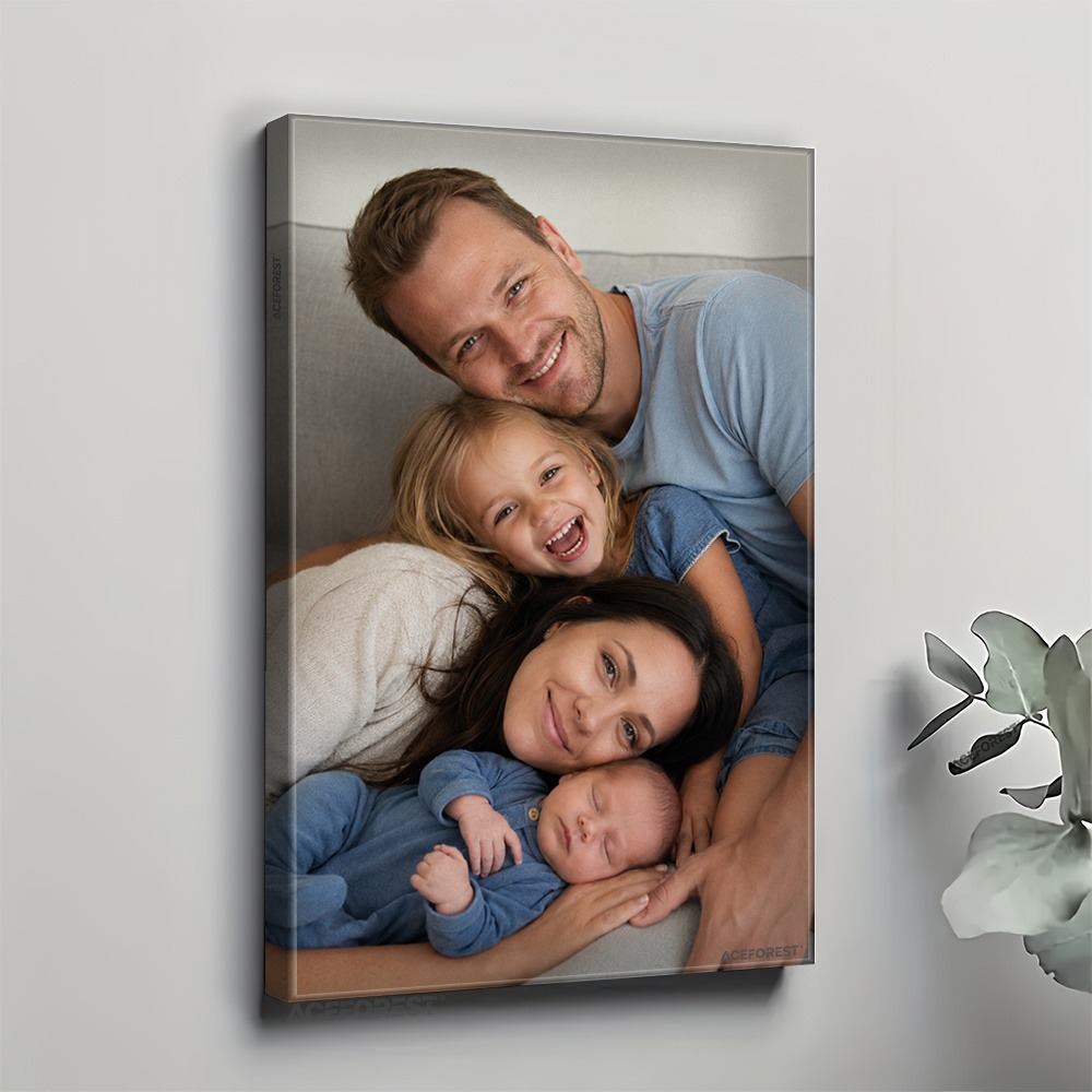 2D 맞춤형 사진 캔버스 벽 장식, 나무 프레임 포함, - Picture Frame 리뷰 및 가격